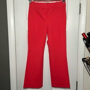 NWT NEW J. Crew Coral Teddie Pant size 000P